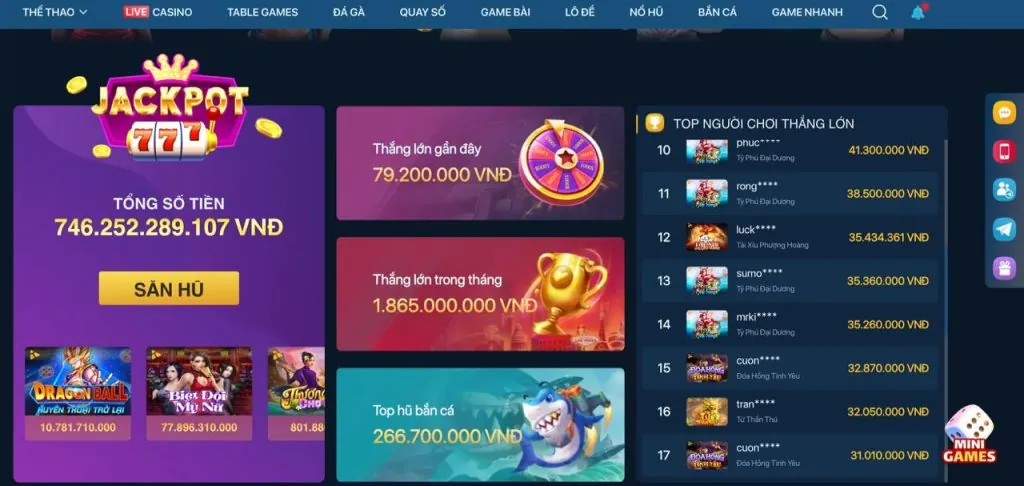 Hoàn trả cược Nổ Hũ hàng tuần MU9 Khuyến Mãi